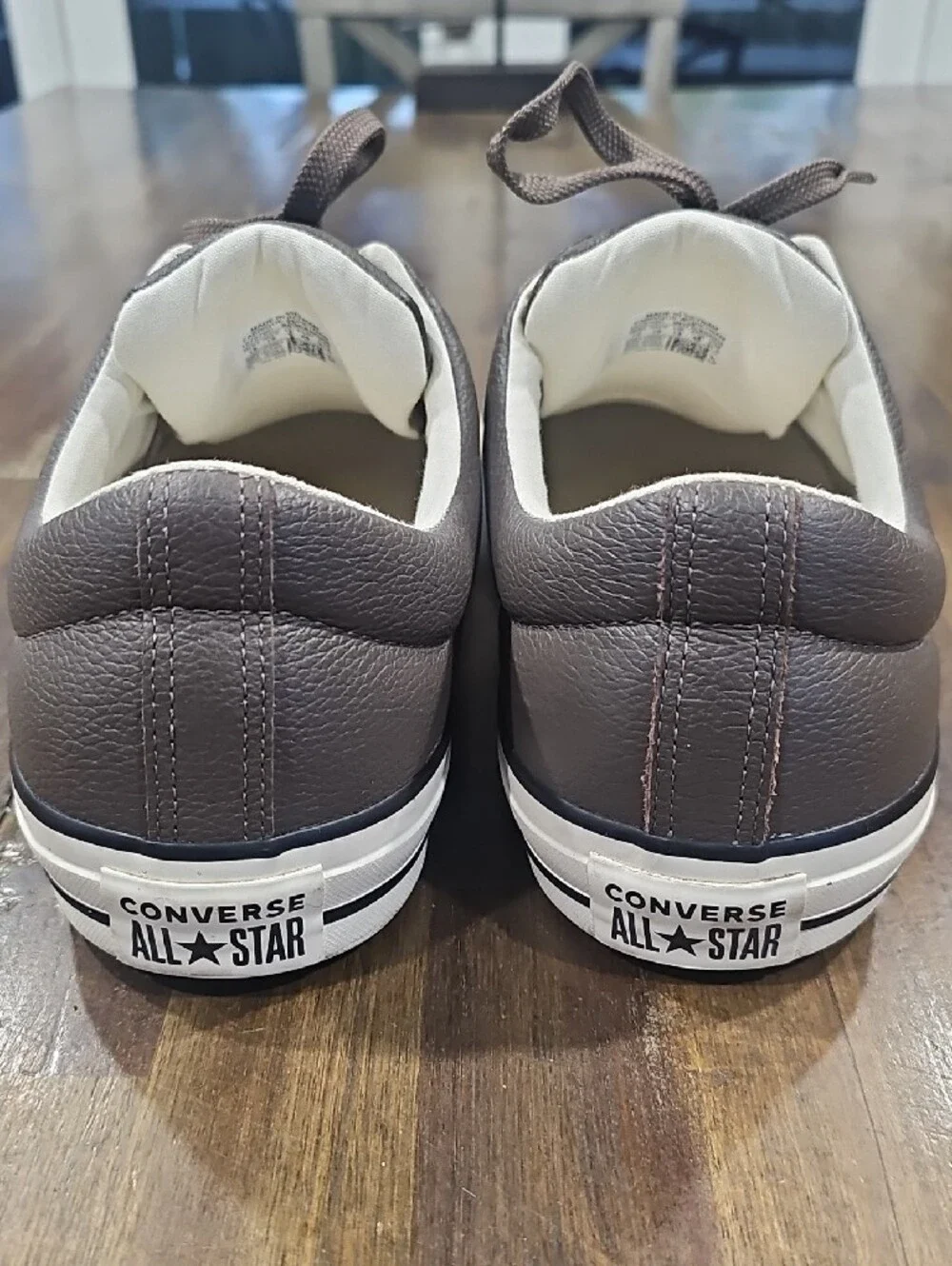 Converse Men's Leather Low-Top Sneakers - Picture 3 of 7